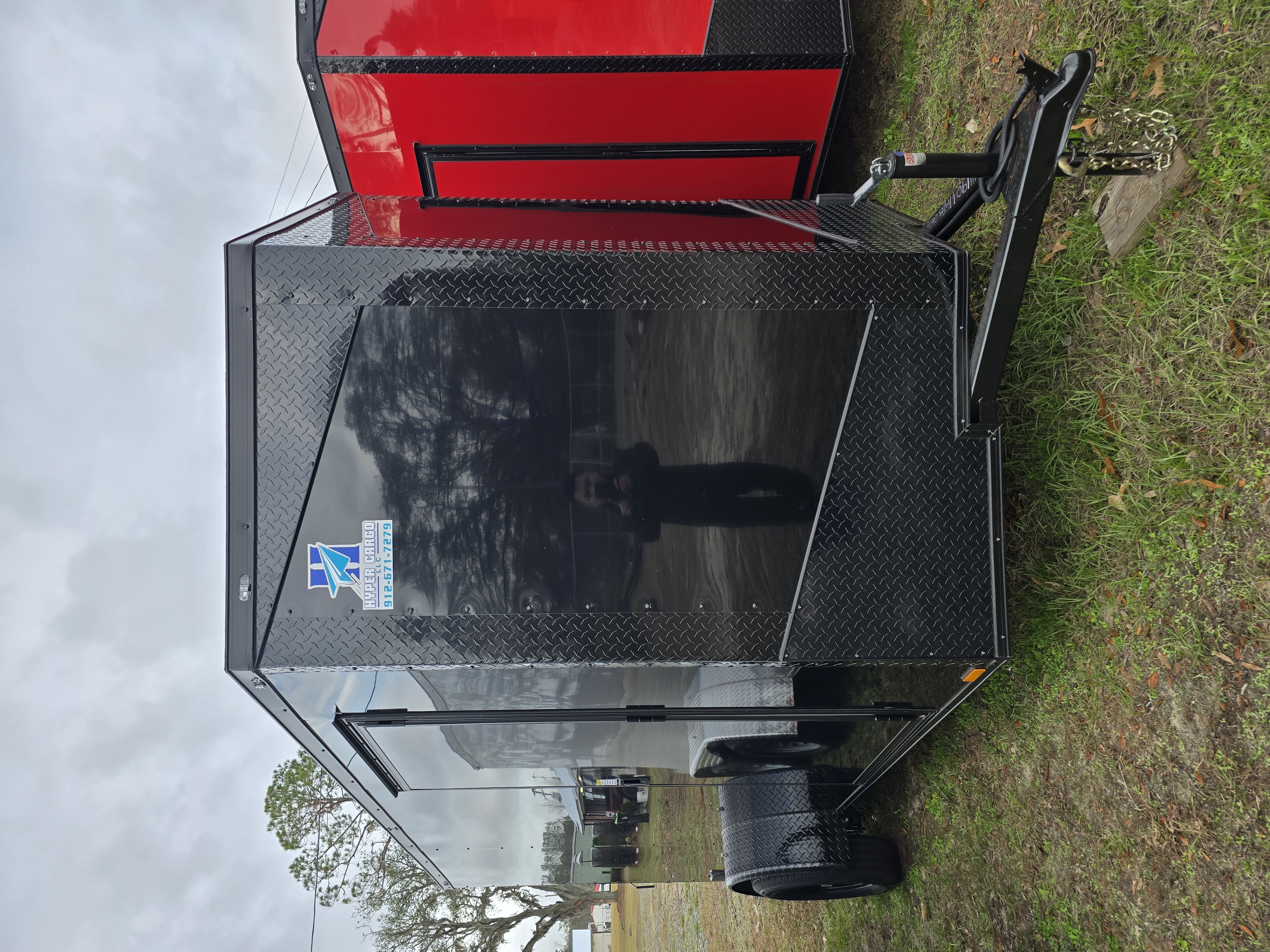 5x8 SA Enclosed Trailer
