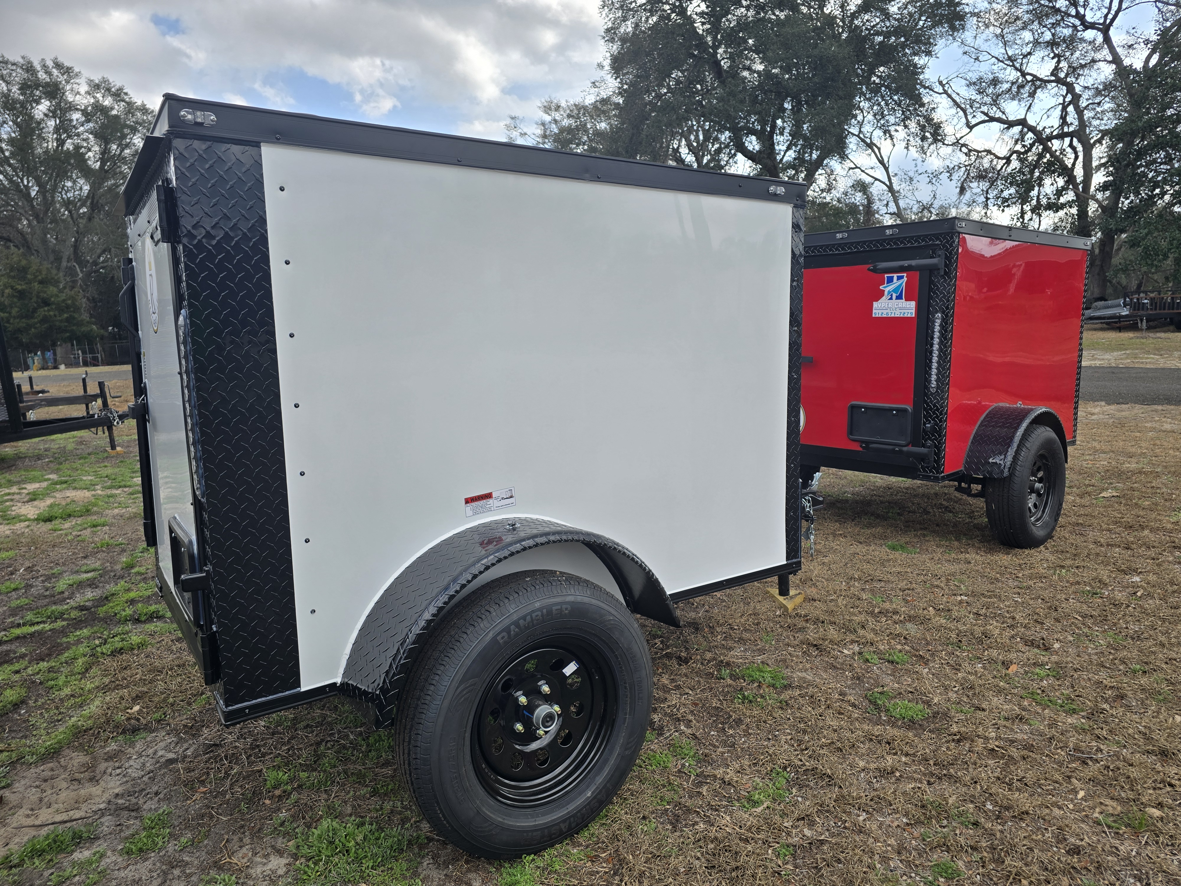 4x6 SA Enclosed Trailer