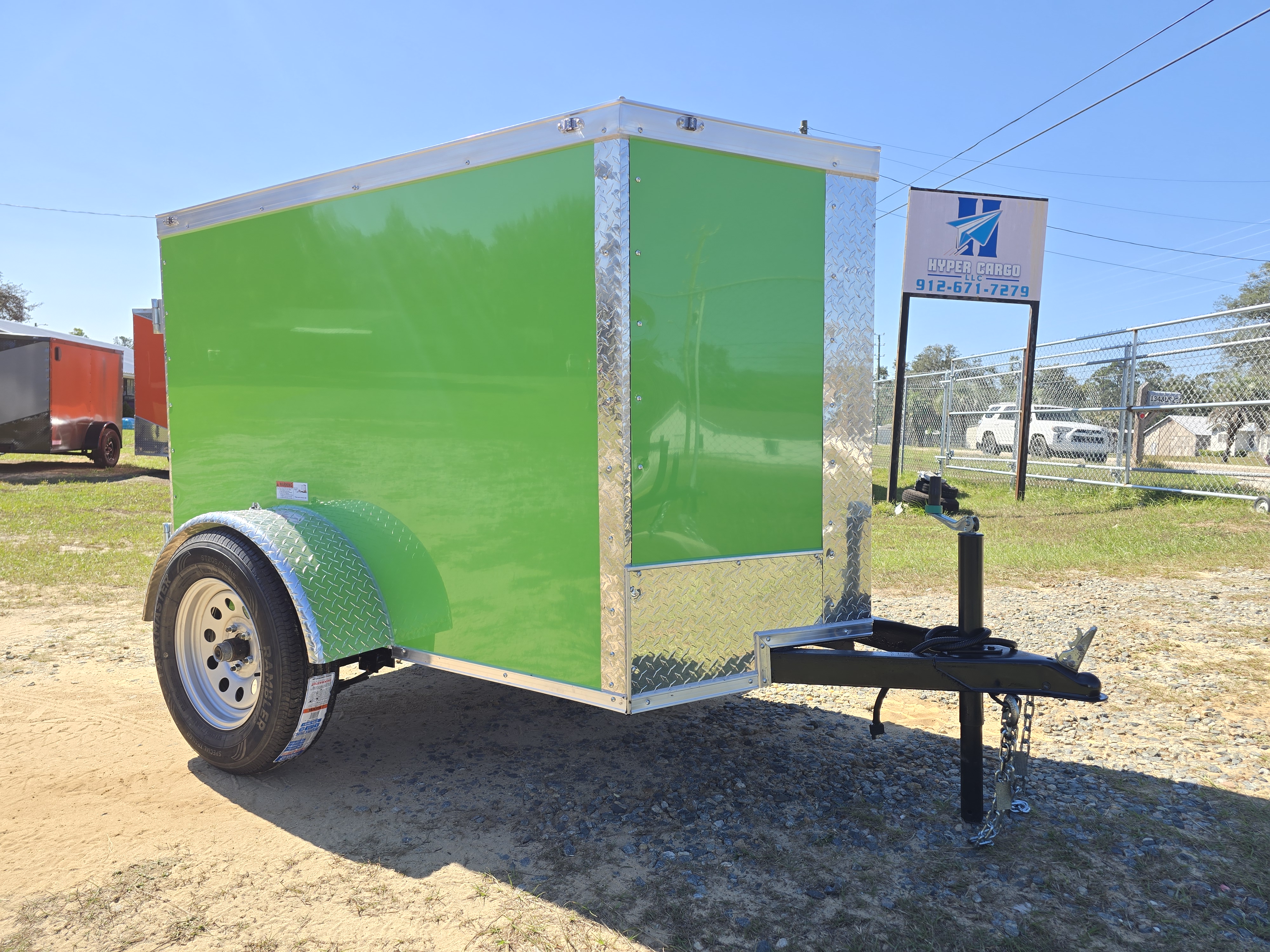 4x6 SA Enclosed Trailer