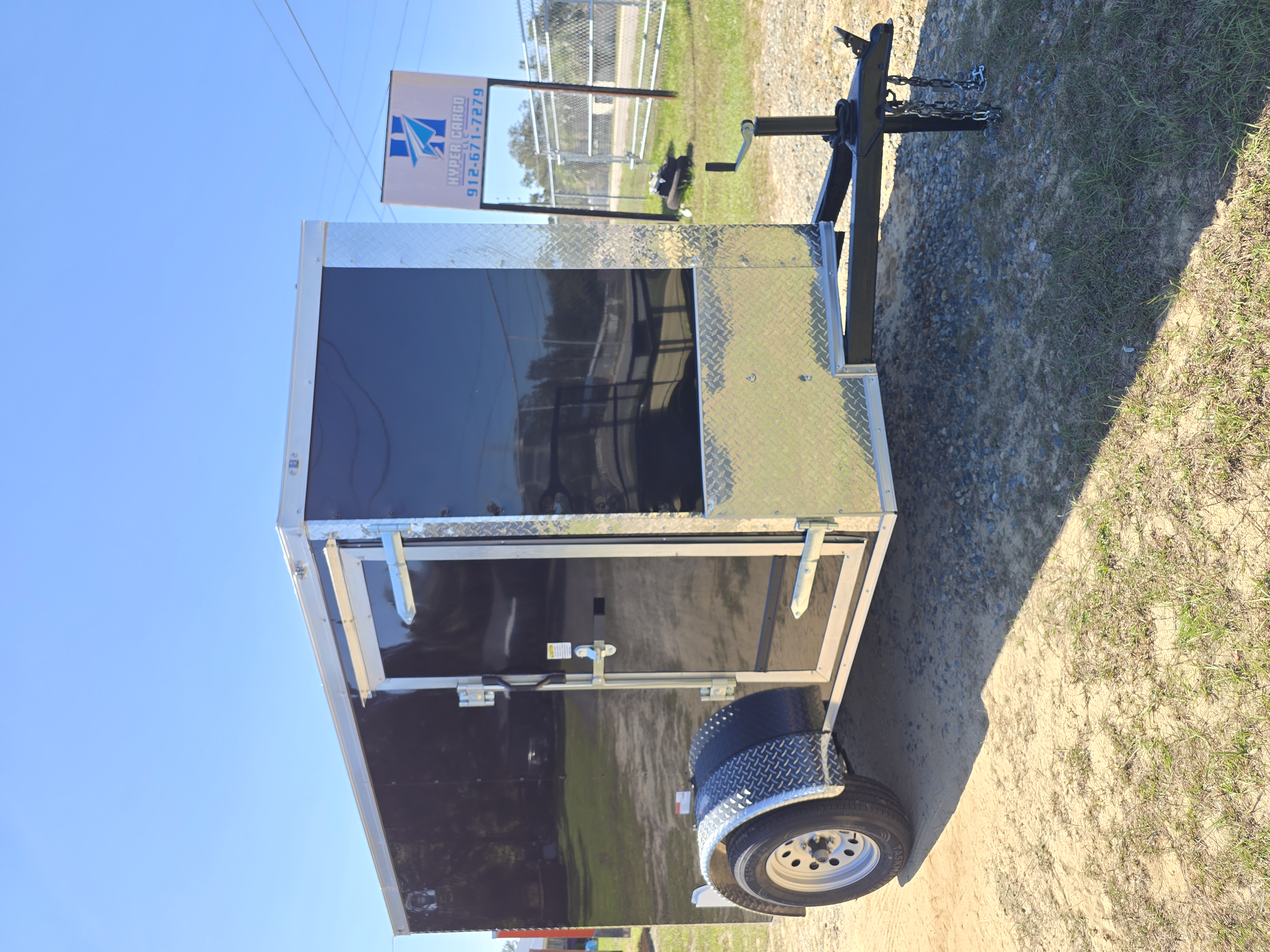 5x8 SA Enclosed Trailer