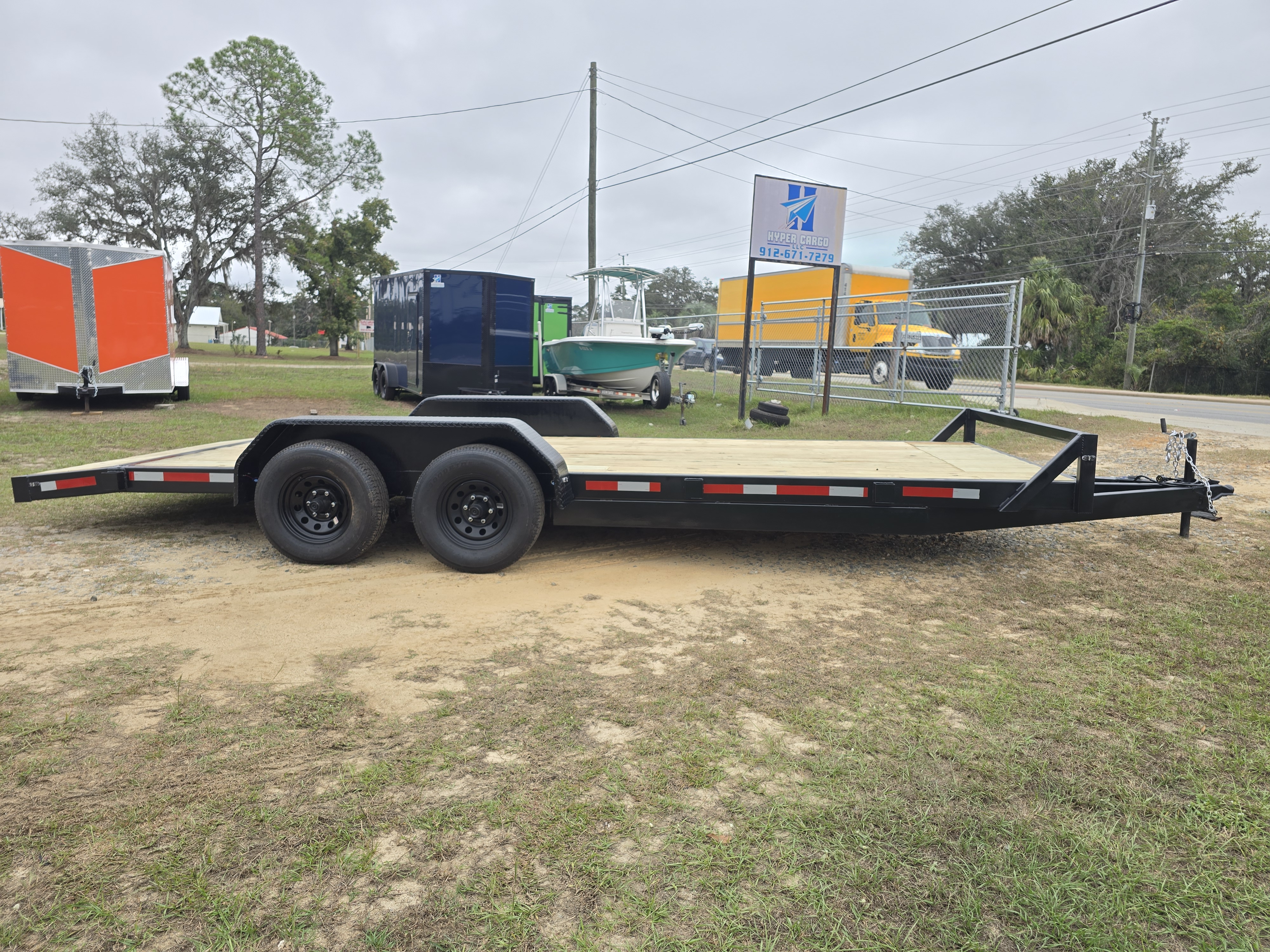 7X20 Car Hauler Trailer