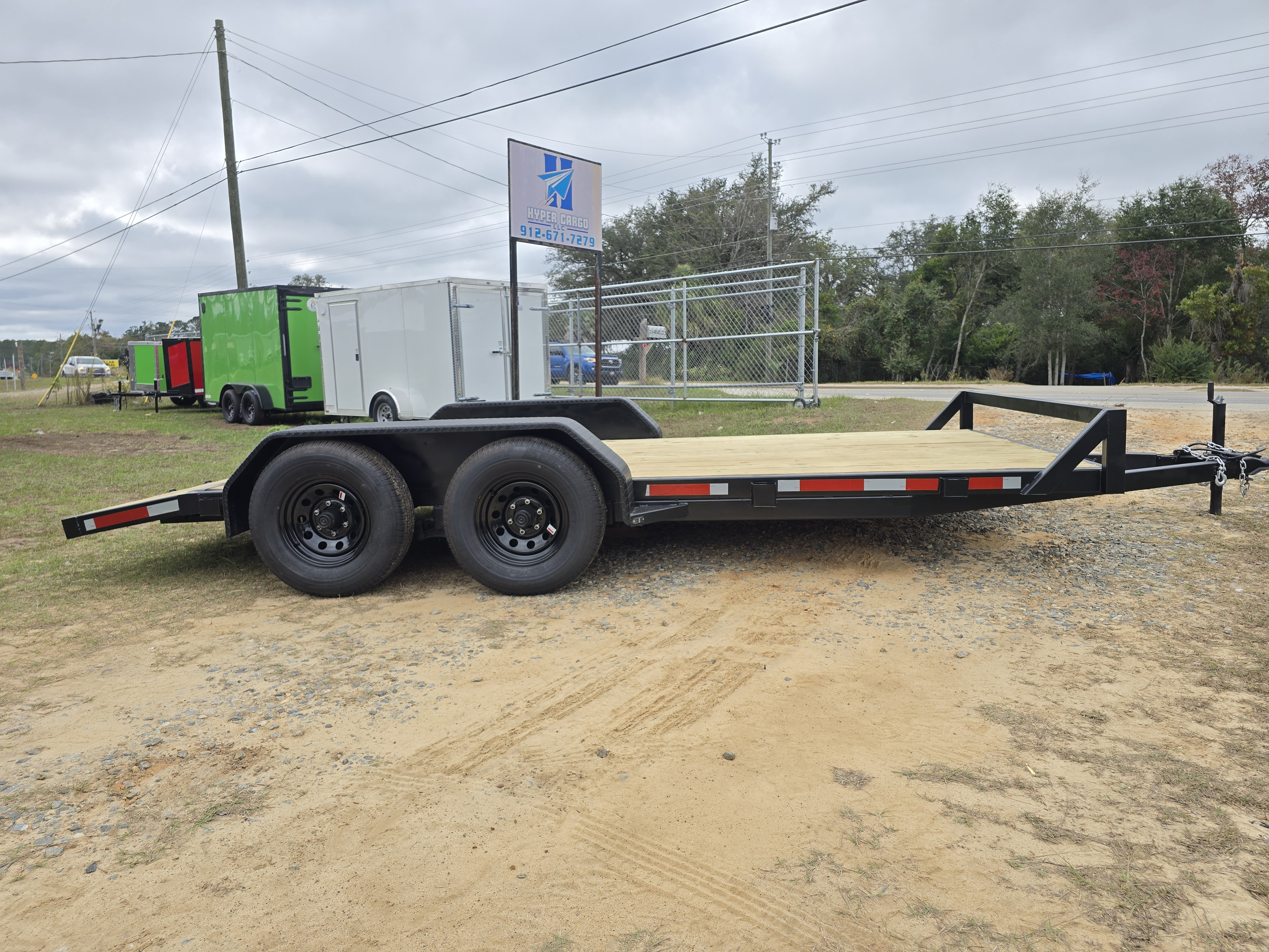 7x16 Car Hauler Trailer
