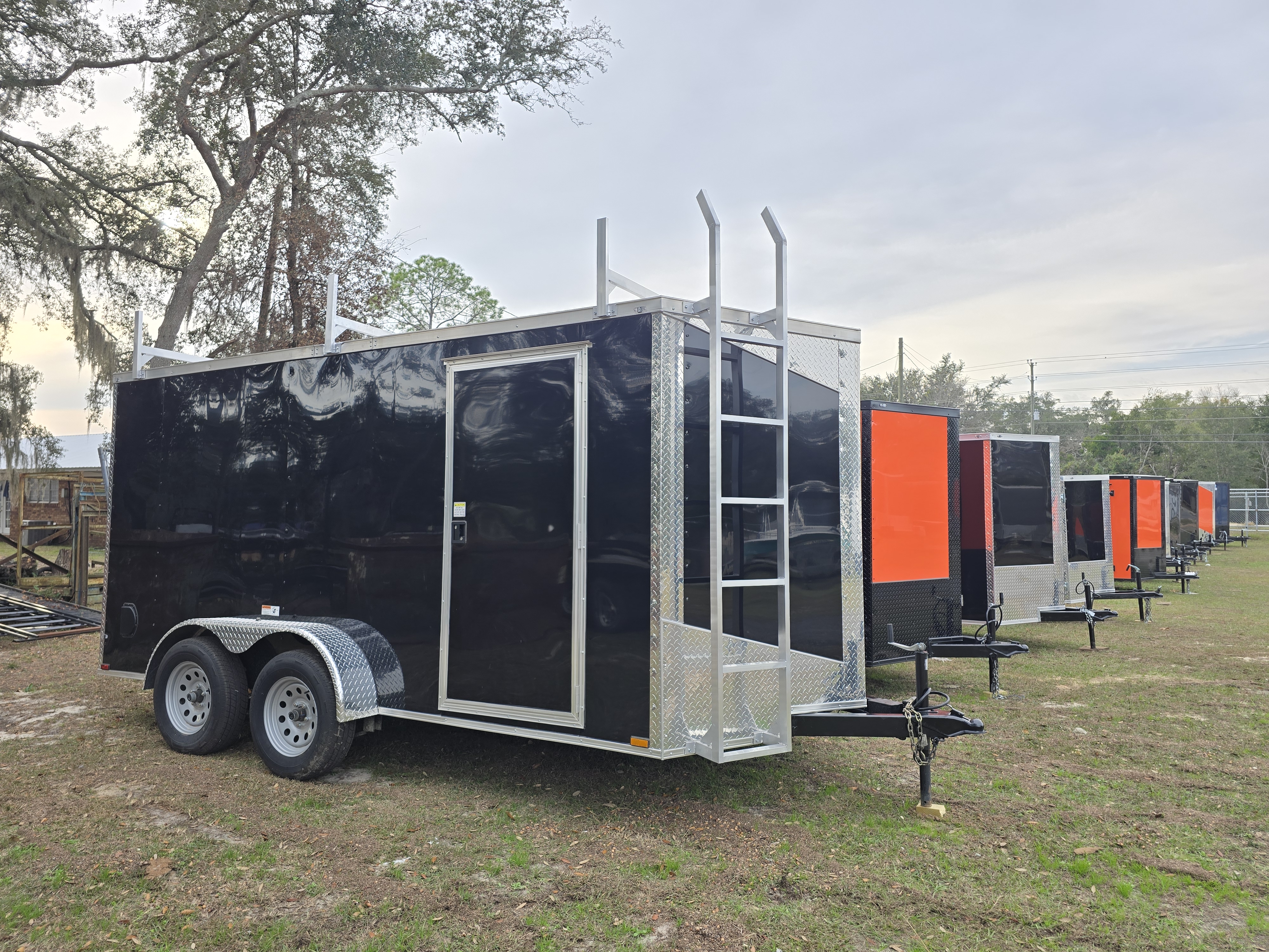 7x14 TA Enclosed Trailer